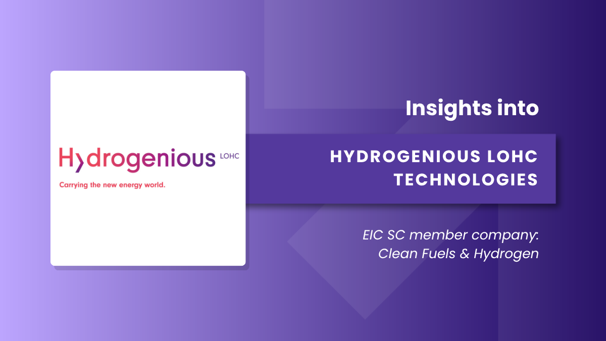EIC SC_InterviewMemberCompany_Hydrogenious LOHC TechnologieS_banner