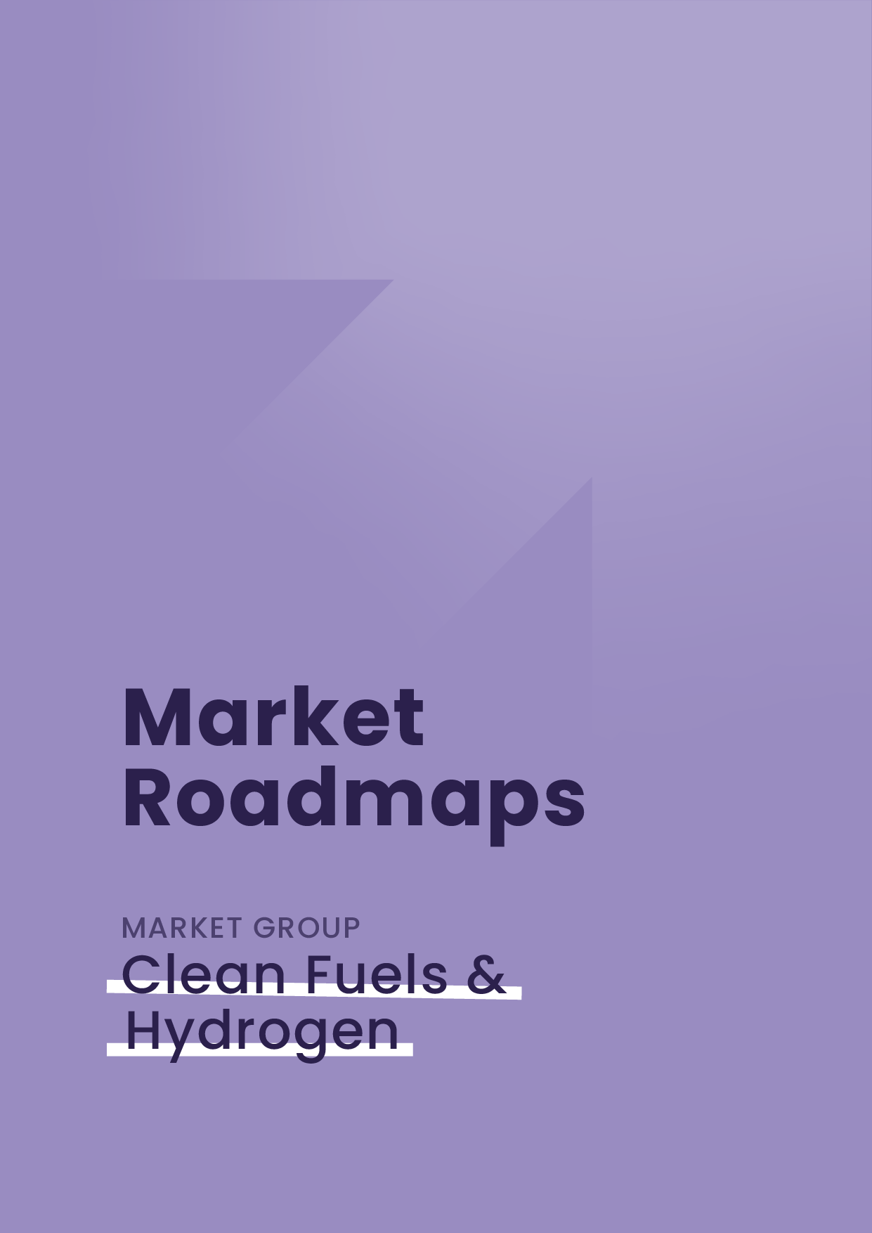 [COVER] EIC_SC_MarketRoadMaps_CleanFuelsAndHydrogen