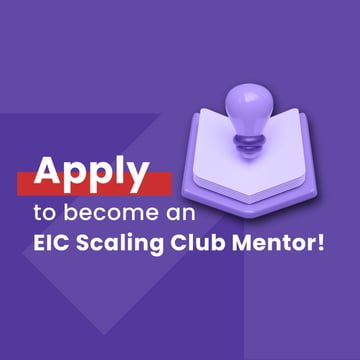 EIC_Scaling Club_mentor open call_Blog thumbnail