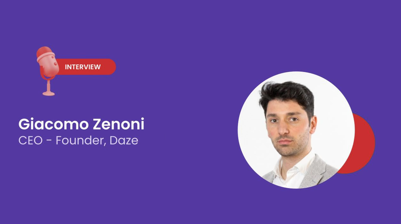 Giacomo Zenoni from Daze at the EIC Growth Forum