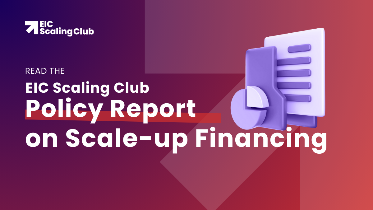 IESEs 3 Policy Reports_Scaleup Financing_banner