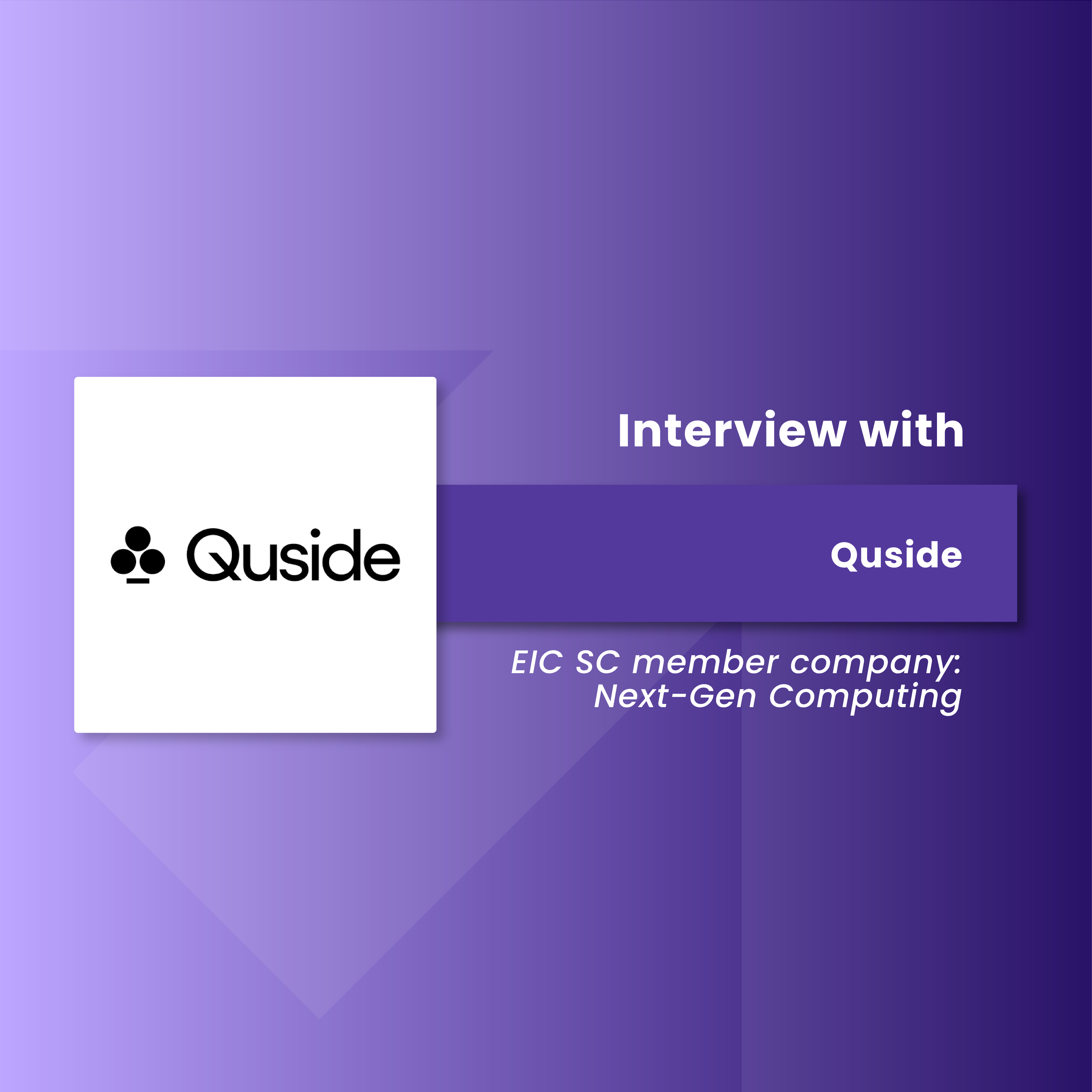 Quside interview